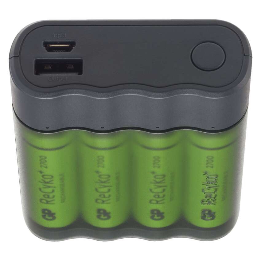 GP Charge AnyWay 2in1 power bank és elemtöltő