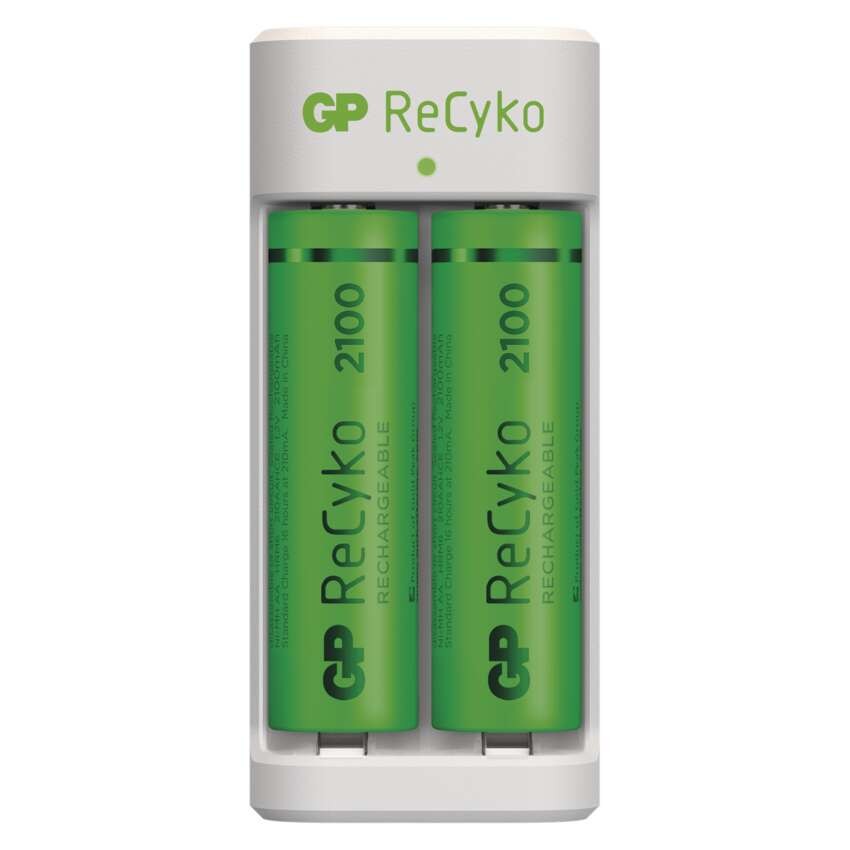 GP Akkumulátor töltő Eco E211+2xAA ReCyko 2000mAh