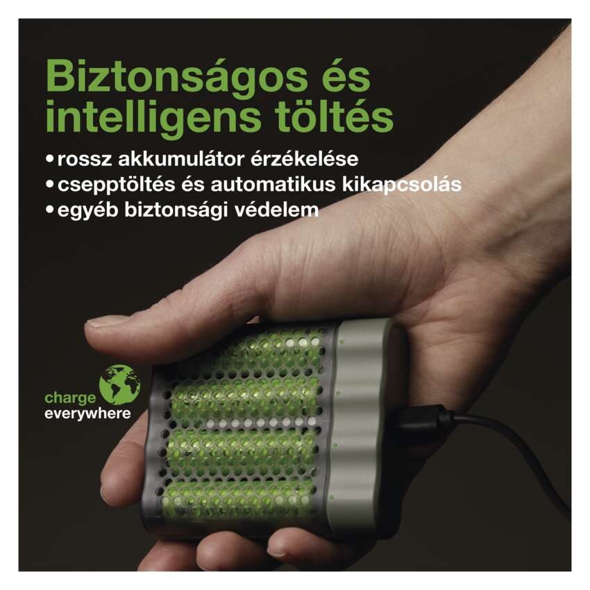 GP Akkumulátor töltő Speed M451 + 4xAA ReCyko 2700mAh