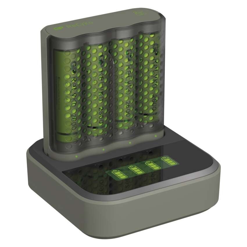 GP Ładowarka Recyko Speed M451+ Dock +  4xAA ECV 2600  /*MPP