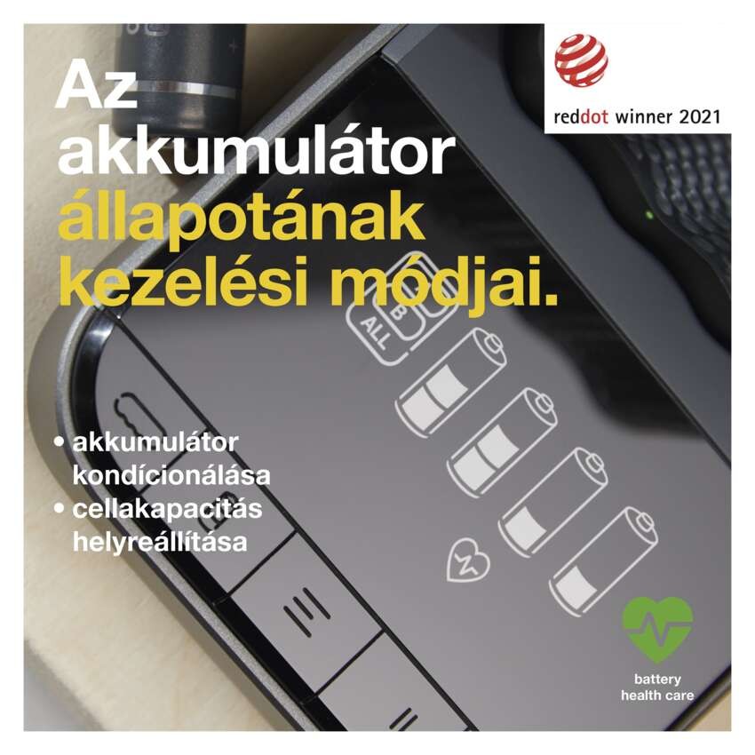 GP Pro akkumulátor töltő P461+4xAA ReCyko 2700mAh+ dokkoló