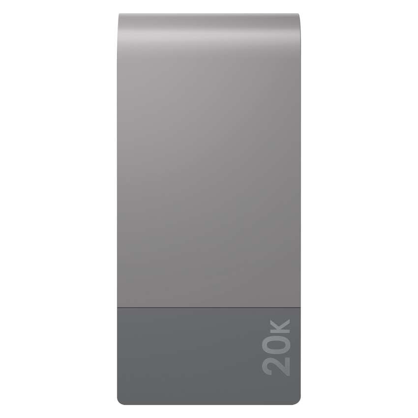 GP M2+ Series powerbank, 20 000 mAh, 22,5 W, siva