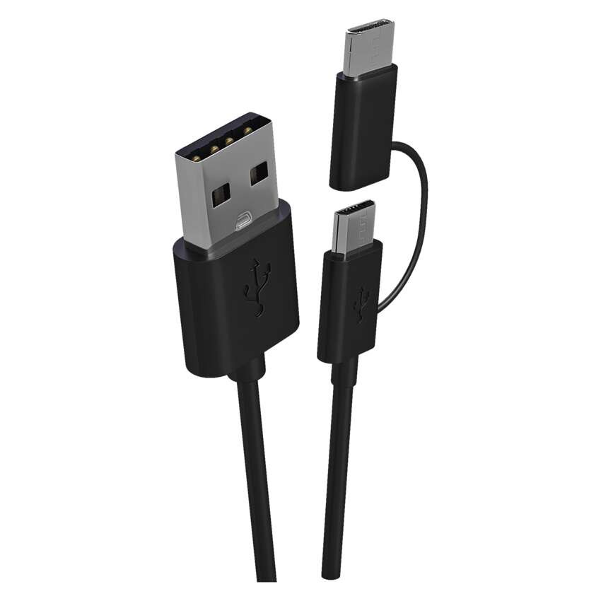 Power bank EMOS Alpha 5, 5000 mAh, čierny + kabel USB-C