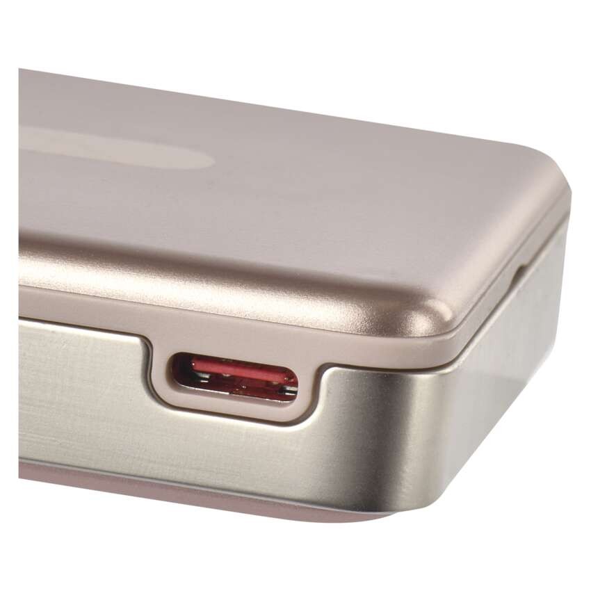 EMOS Powerbank WI 1031, 10 000 mAh, 20 W+Wireless, rosegold