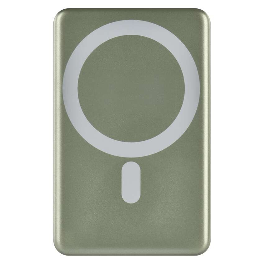 EMOS Powerbank WI 1031, 10 000 mAh, 20 W+Wireless, army-green