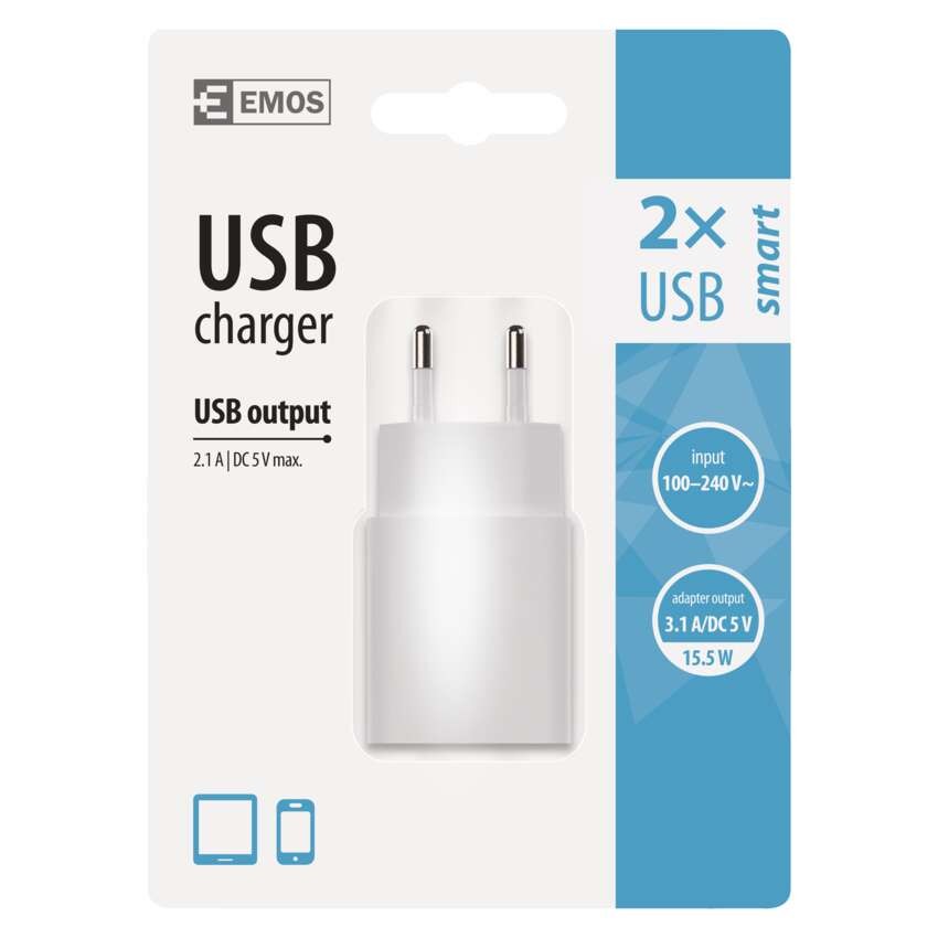 USB Netzadapter SMART 3,1A (15W)