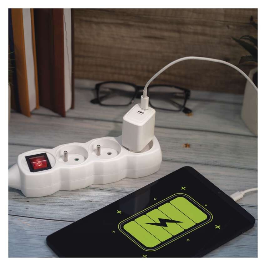Universalus USB sieninis įkroviklis GaN PD 35 W maks.