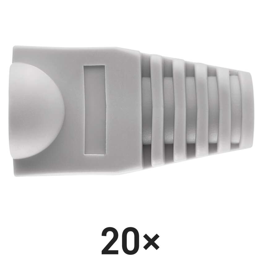 Schutz für Konnektor RJ45 grau, 20 Stk.