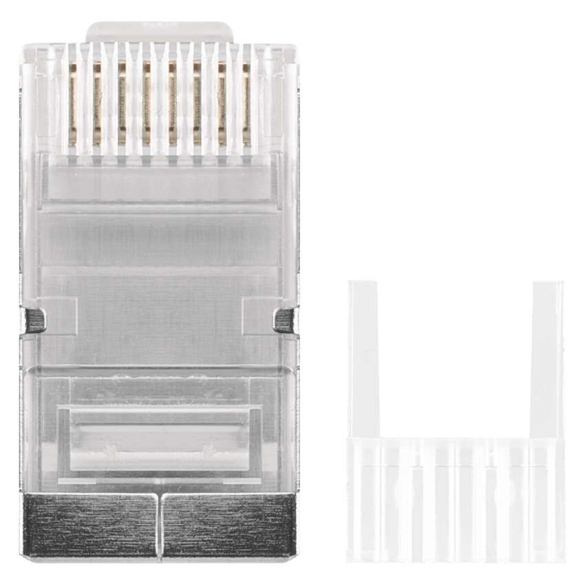 RJ45 jungtis FTP kabeliui (vientisas laidas) CAT6, 20 vnt.