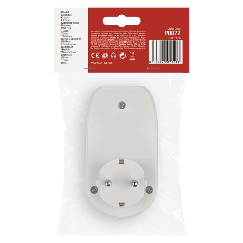 Steckdose + 2x USB SCHUKO