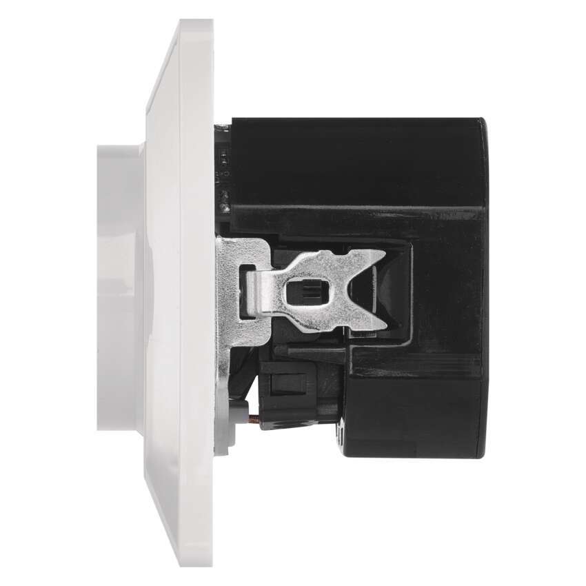 Lizdas su USB-A+C 2,1 A maks., baltas 