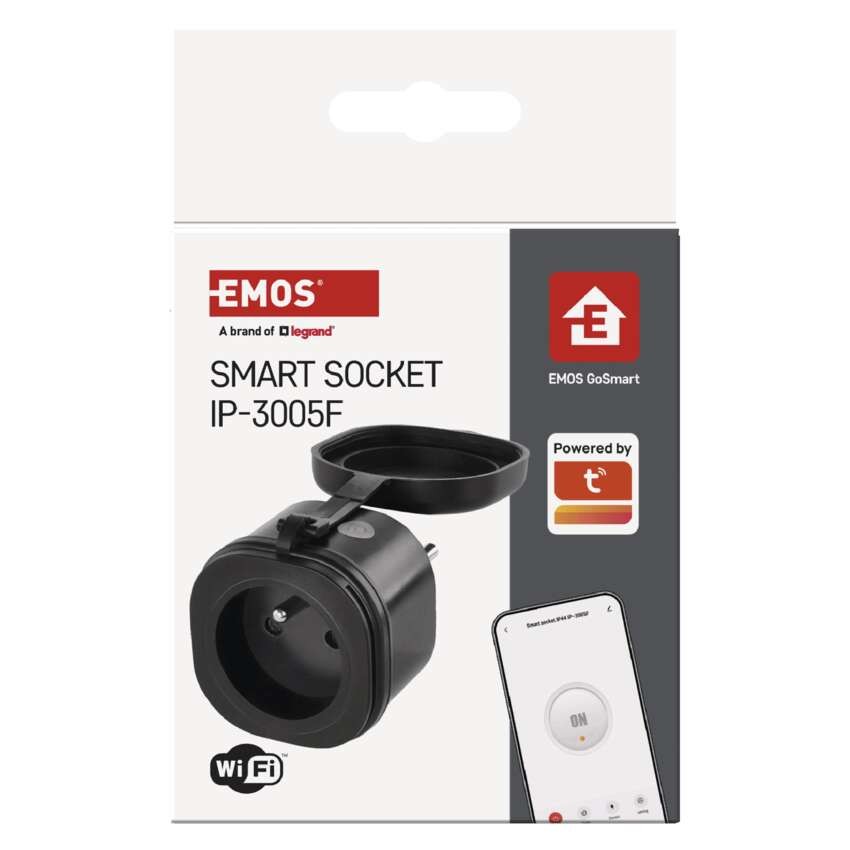 GoSmart WiFi zásuvka IP44 IP-3005F