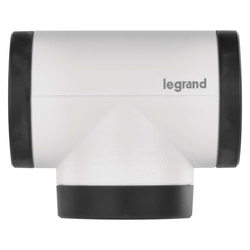 LEGRAND Revolution Rozbočovacia zásuvka 2×, 1× USB-A + 1×USB-C