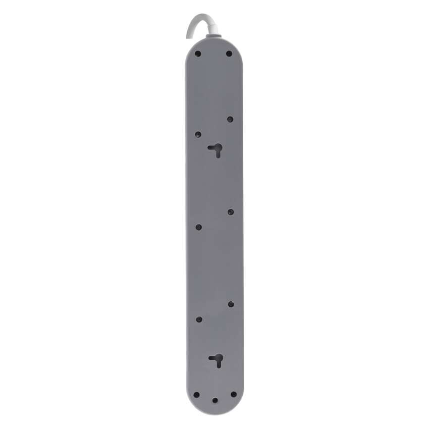 Pagarinātājs, 3 m / 5 kontaktligzdas / ar slēdzi / balts / 1× USB-A + 1× USB-C / 1,5 mm2