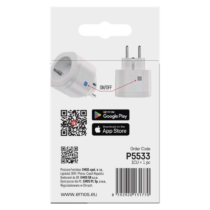 GoSmart Zigbee-Steckdose IP-3009S