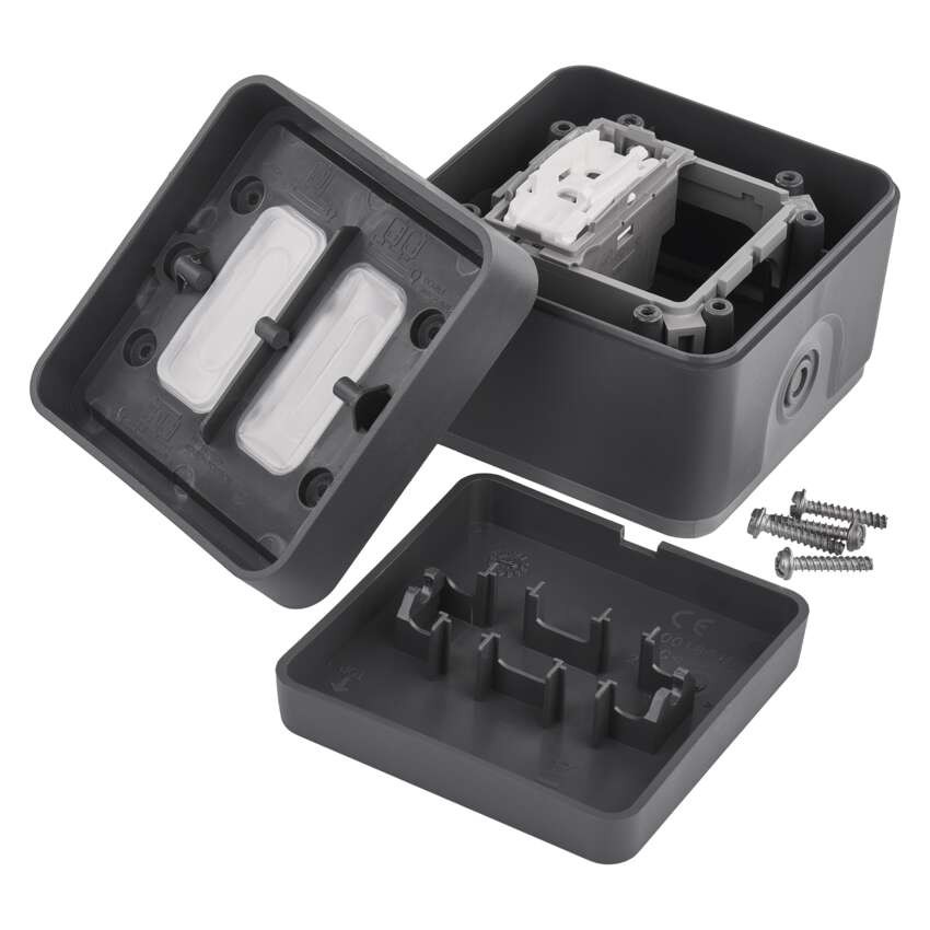 EMOS Cyklone ovládač tlačítkový 1/0, IP55