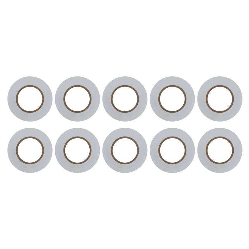 Isolierband PVC 19mm/20m weiß, 10 Stk.