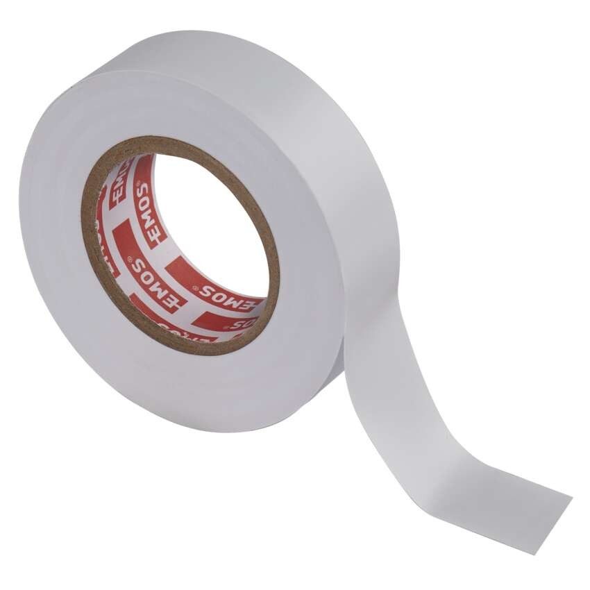 Isolierband PVC 19mm/20m weiß, 10 Stk.