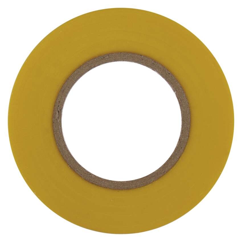 Izolační páska PVC 19mm / 20m žlutá, 10 ks