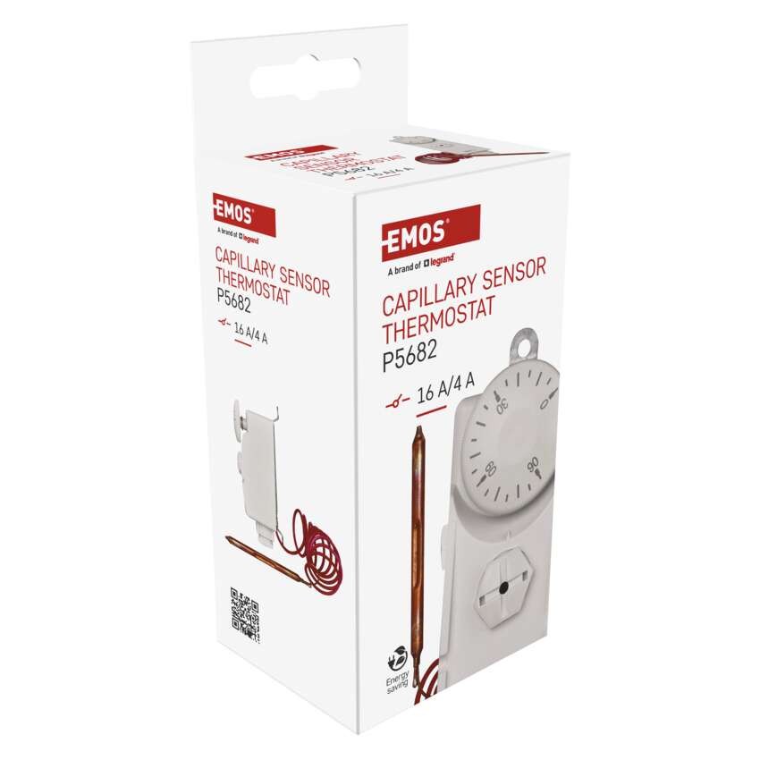 Anlege-Thermostat mit Fernfühler P5682, manuell