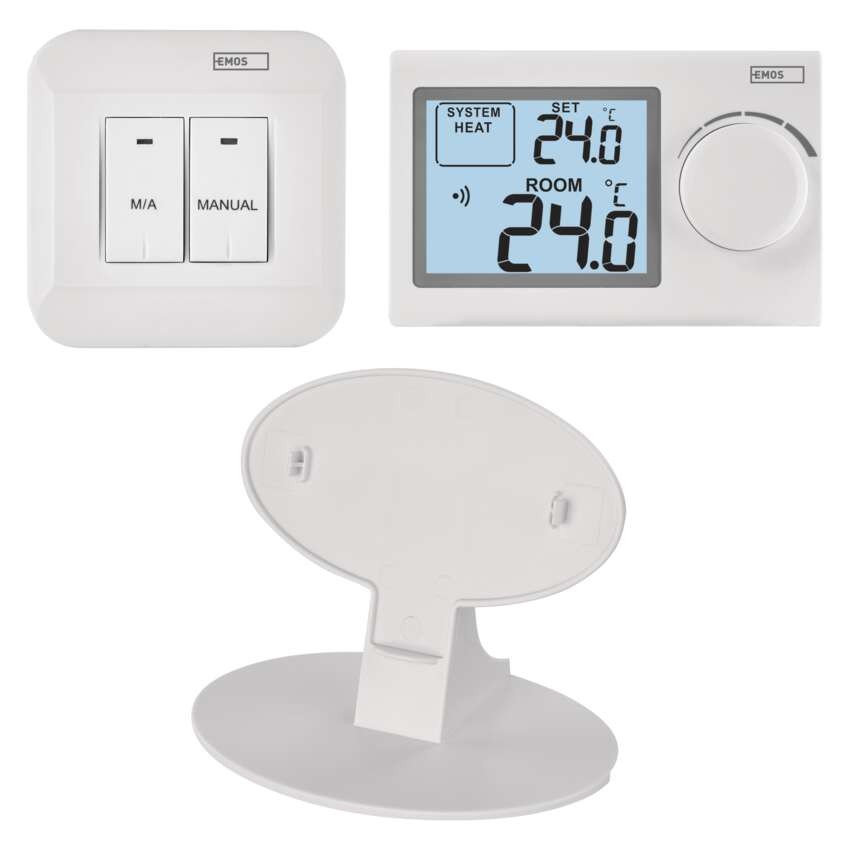Raumthermostat P5614, manuell, kabellos