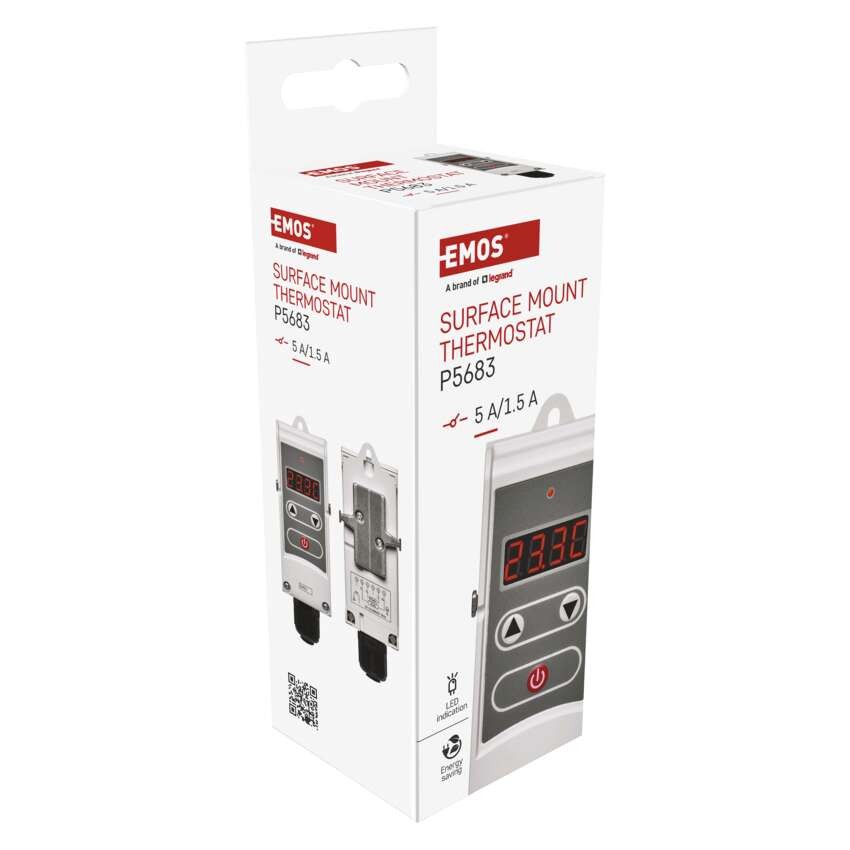 Anlege-Thermostat P5683, manuell