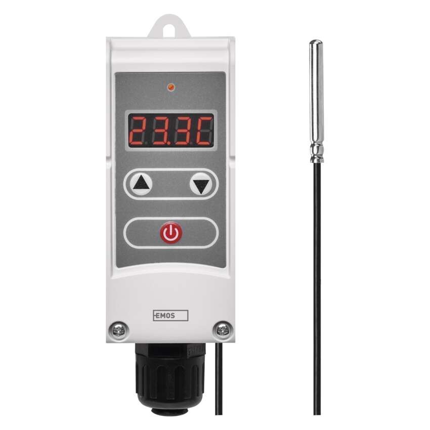 Anlege-Thermostat mit Fernfühler P5684, manuell