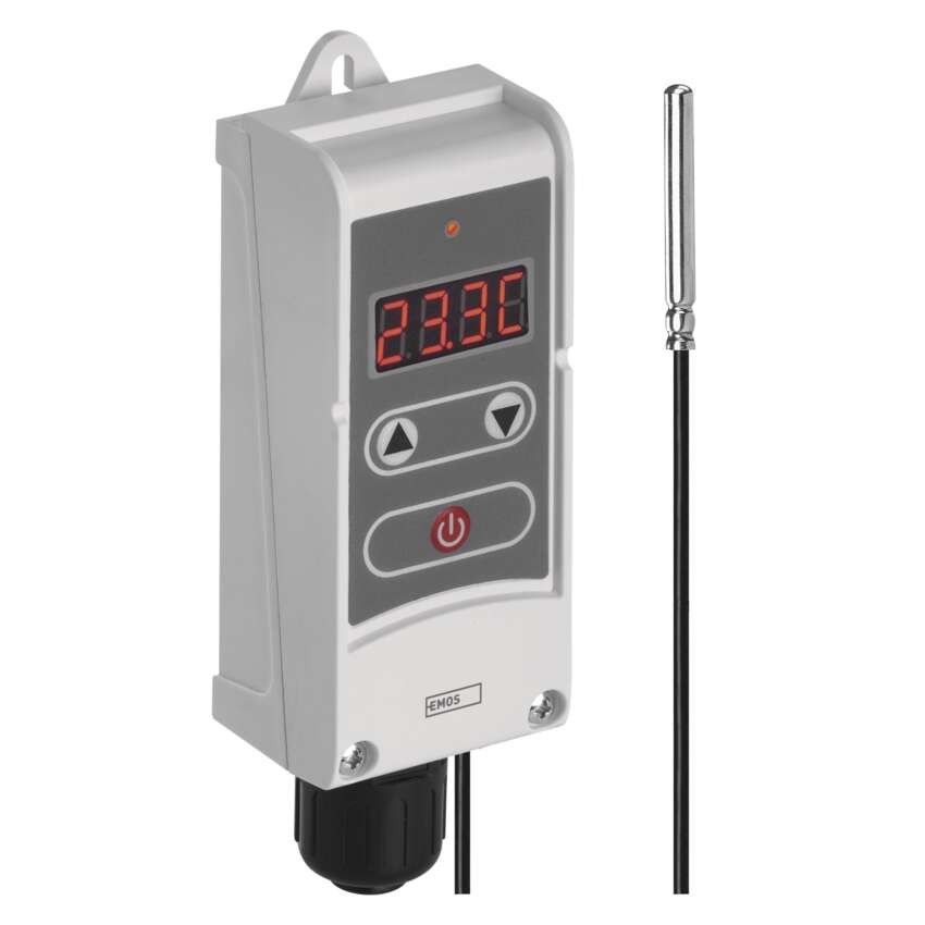 Anlege-Thermostat mit Fernfühler P5684, manuell