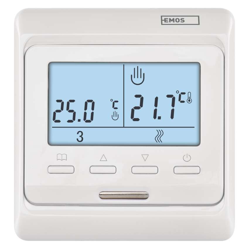 Fußbodenheizung-Thermostat P5601UF, programmierbar, verkabelt