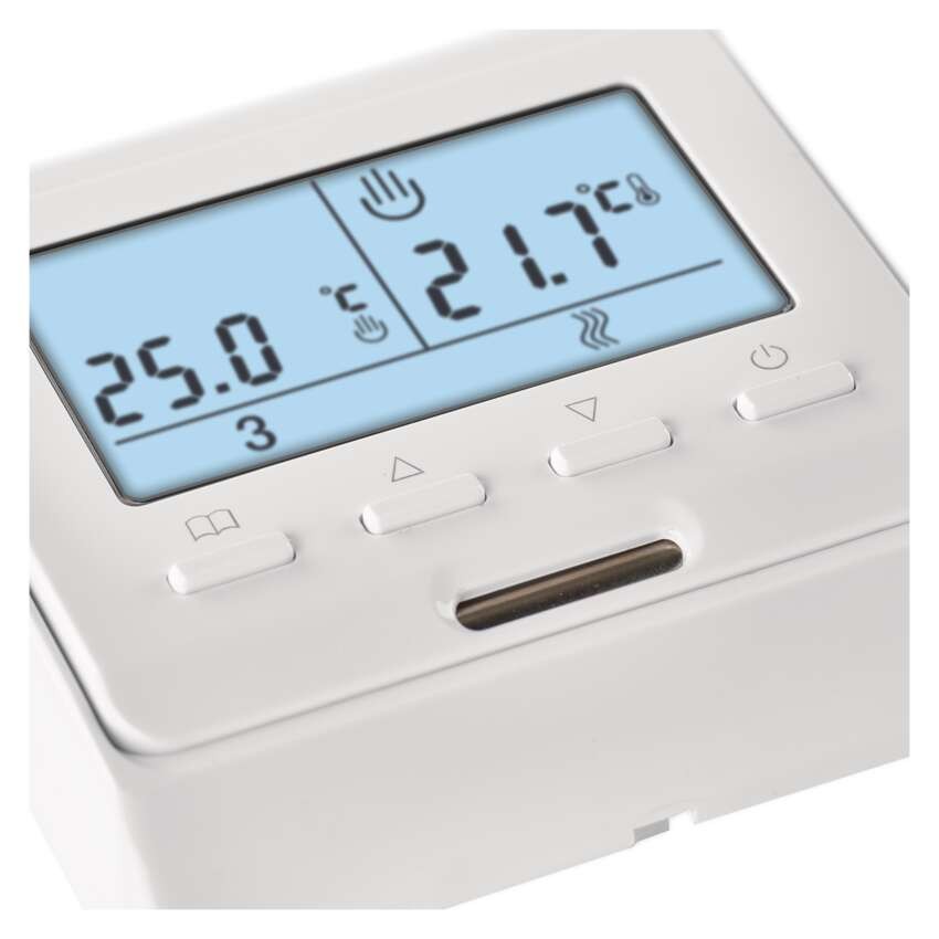 Fußbodenheizung-Thermostat P5601UF, programmierbar, verkabelt