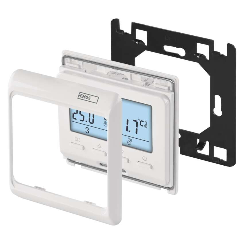 Fußbodenheizung-Thermostat P5601UF, programmierbar, verkabelt