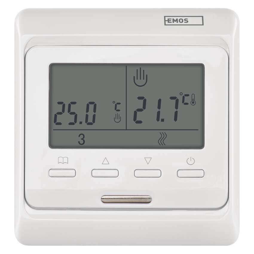 Fußbodenheizung-Thermostat P5601UF, programmierbar, verkabelt