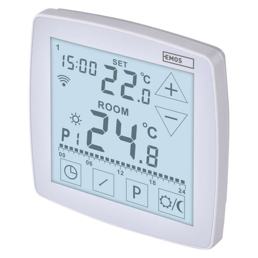 GoSmart Fußbodenheizung-Thermostat P56S01F mit WiFi, programmierbar, verkabelt