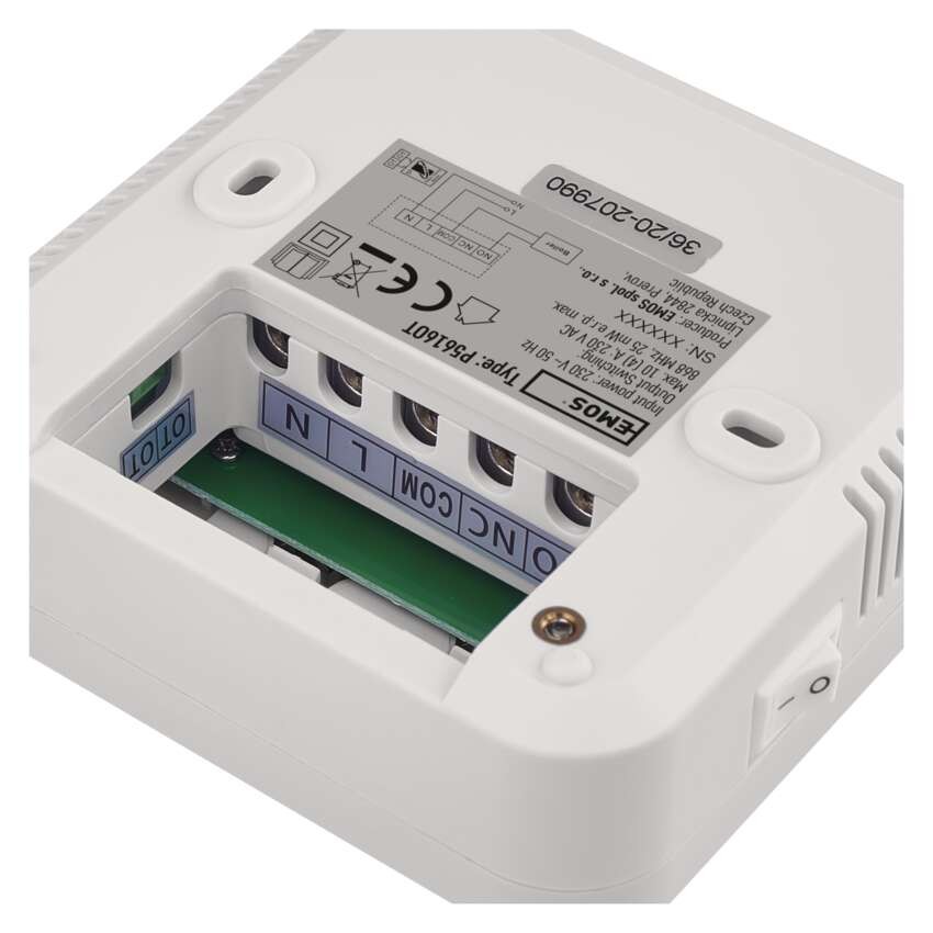 Sobni brezžični OpenTherm termostat P5616OT s programiranjem