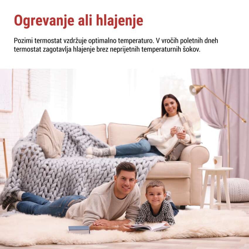 Sobni brezžični OpenTherm termostat P56A11 s programiranjem