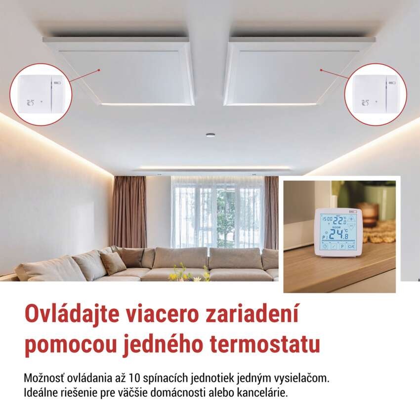 Izbový programovateľný bezdrôtový OpenTherm termostat P56A11