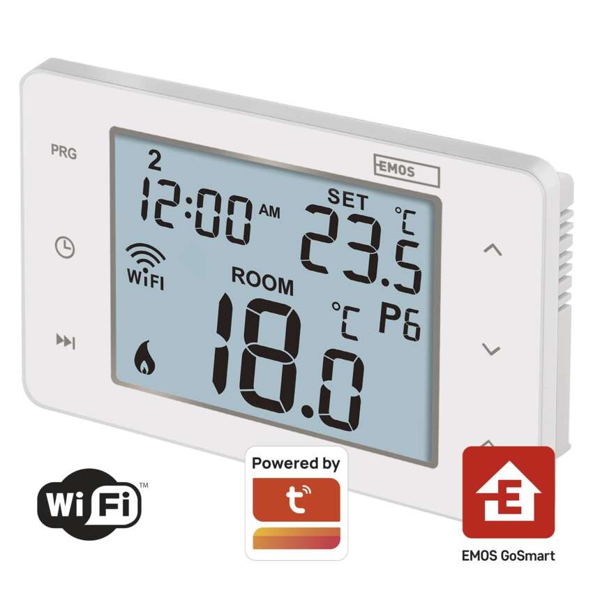 GoSmart Raumthermostat P56201 mit WiFi, programmierbar, verkabelt