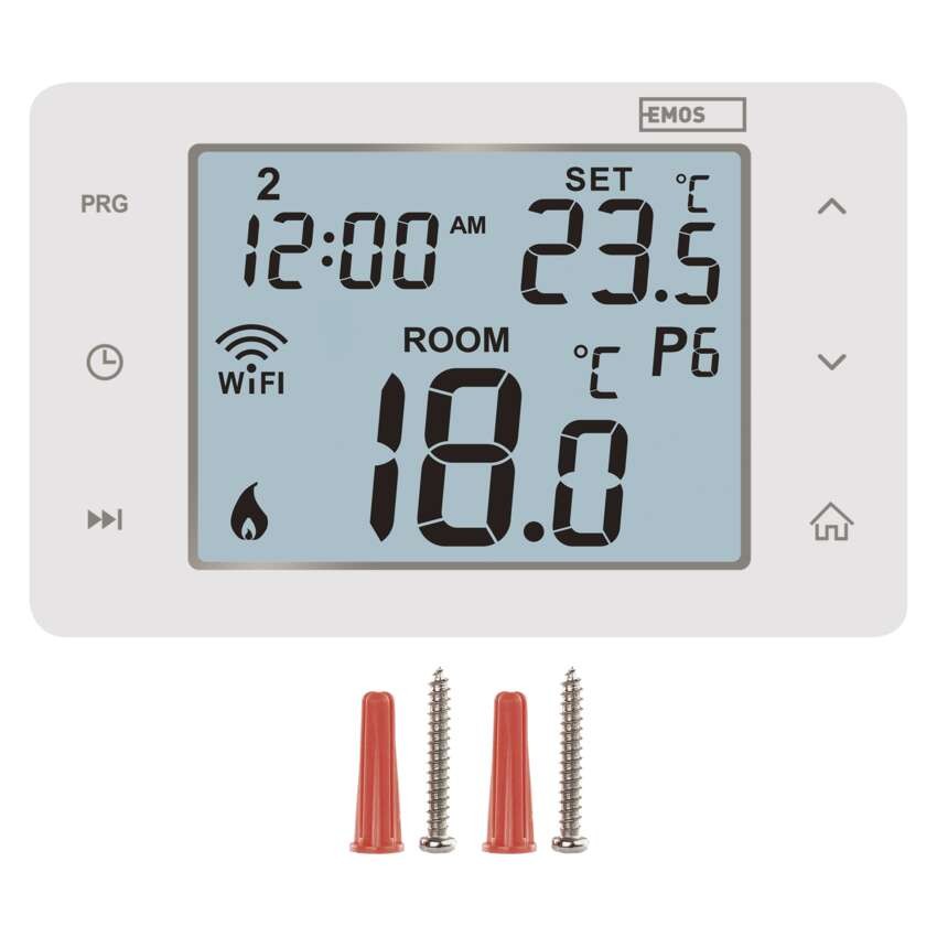 GoSmart Raumthermostat P56201 mit WiFi, programmierbar, verkabelt