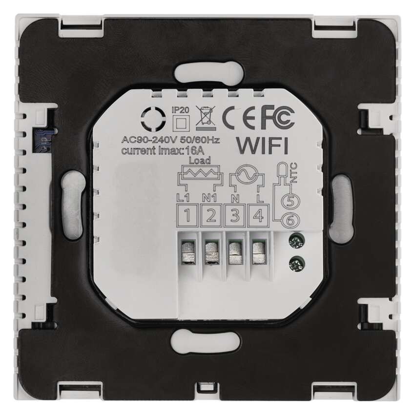 GoSmart Fußbodenheizung-Thermostat P56201UF mit WiFi, programmierbar, verkabelt