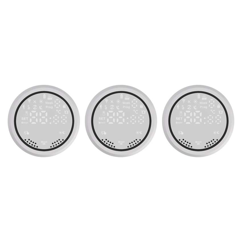 Sada GoSmart: 3x digitální termostatická hlavice P5630S ZigBee