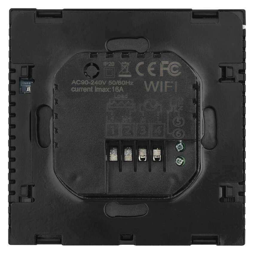 GoSmart Fußbodenheizung-Thermostat P56201BUF mit WiFi, programmierbar, verkabelt
