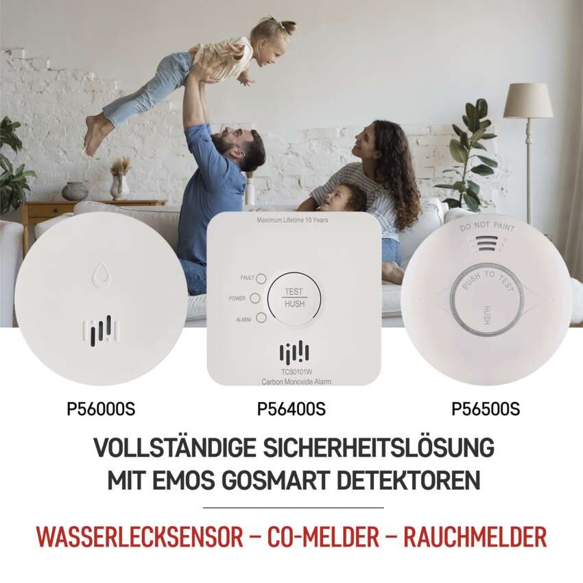 GoSmart Rauchmelder TS380C-HW mit WiFi