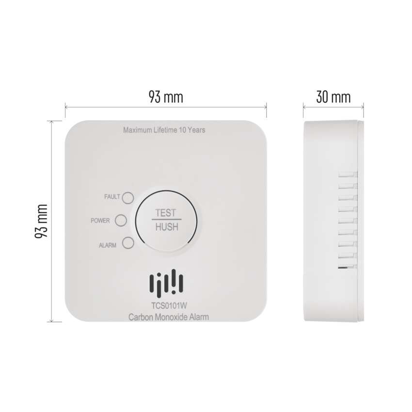 GoSmart CO Melder TCS0101W mit WiFi