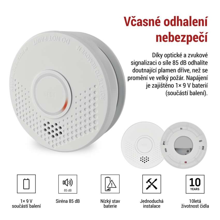 Detektor kouře TSS910B