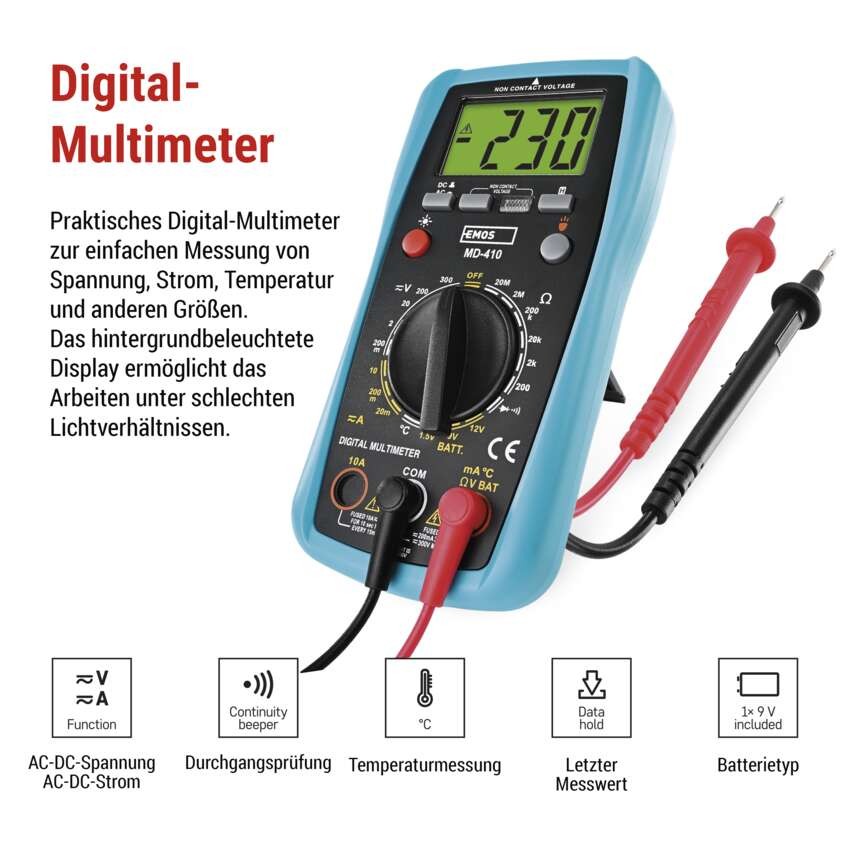 Multimeter MD-410