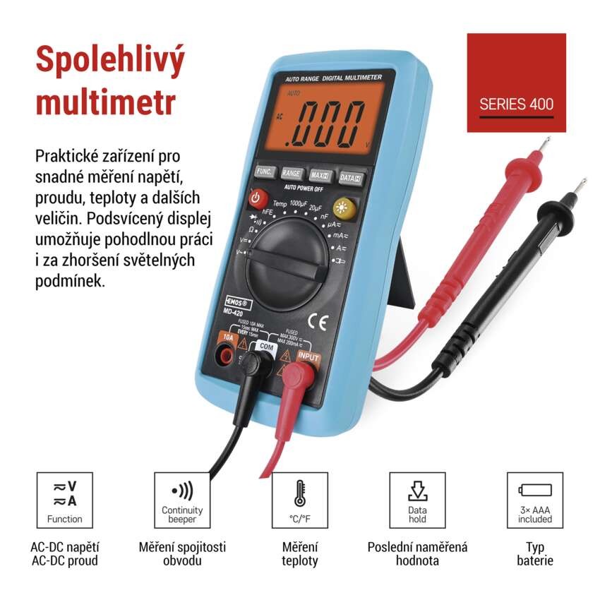 Multimetr MD-420