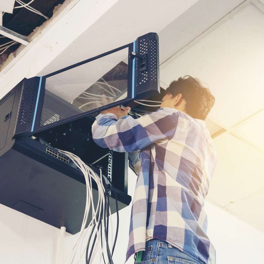 EMOS Koax kábel CB100F 100m