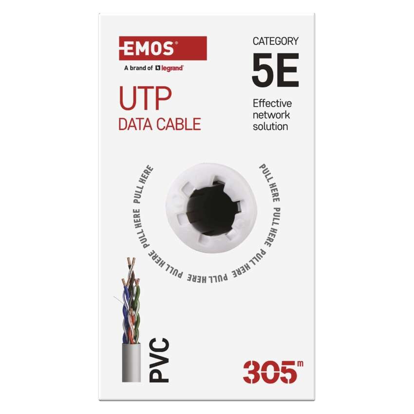 Kabel UTP Cat5e PVC Basic, 305m