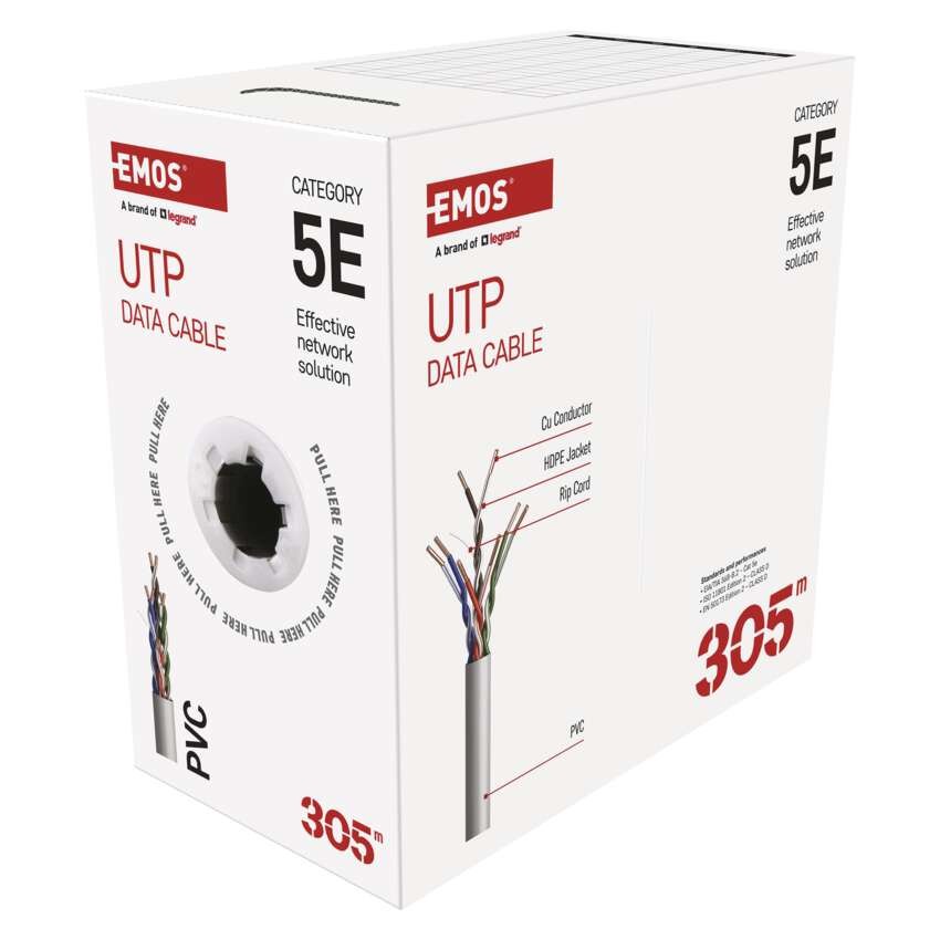 Kabel UTP Cat5e PVC Basic, 305m