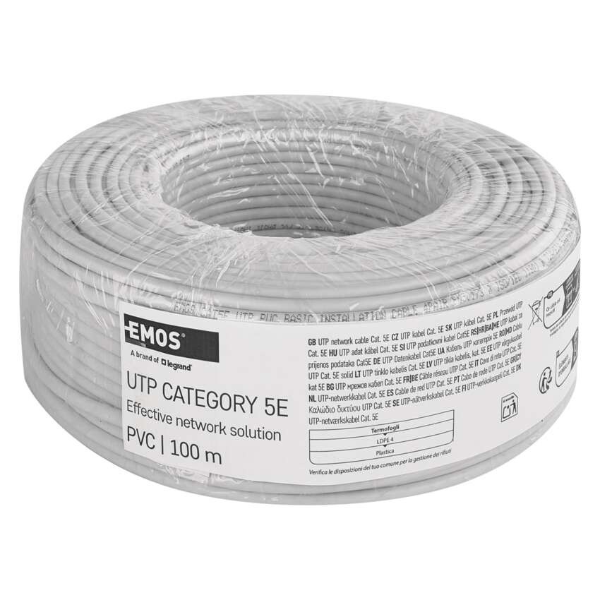 Datenkabel UTP CAT 5E PVC Basic, 100m
